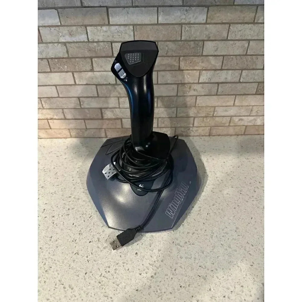 Logitech Wingman Attack 2 Joystick Controller For PC Flight Simulator‎ USB bj